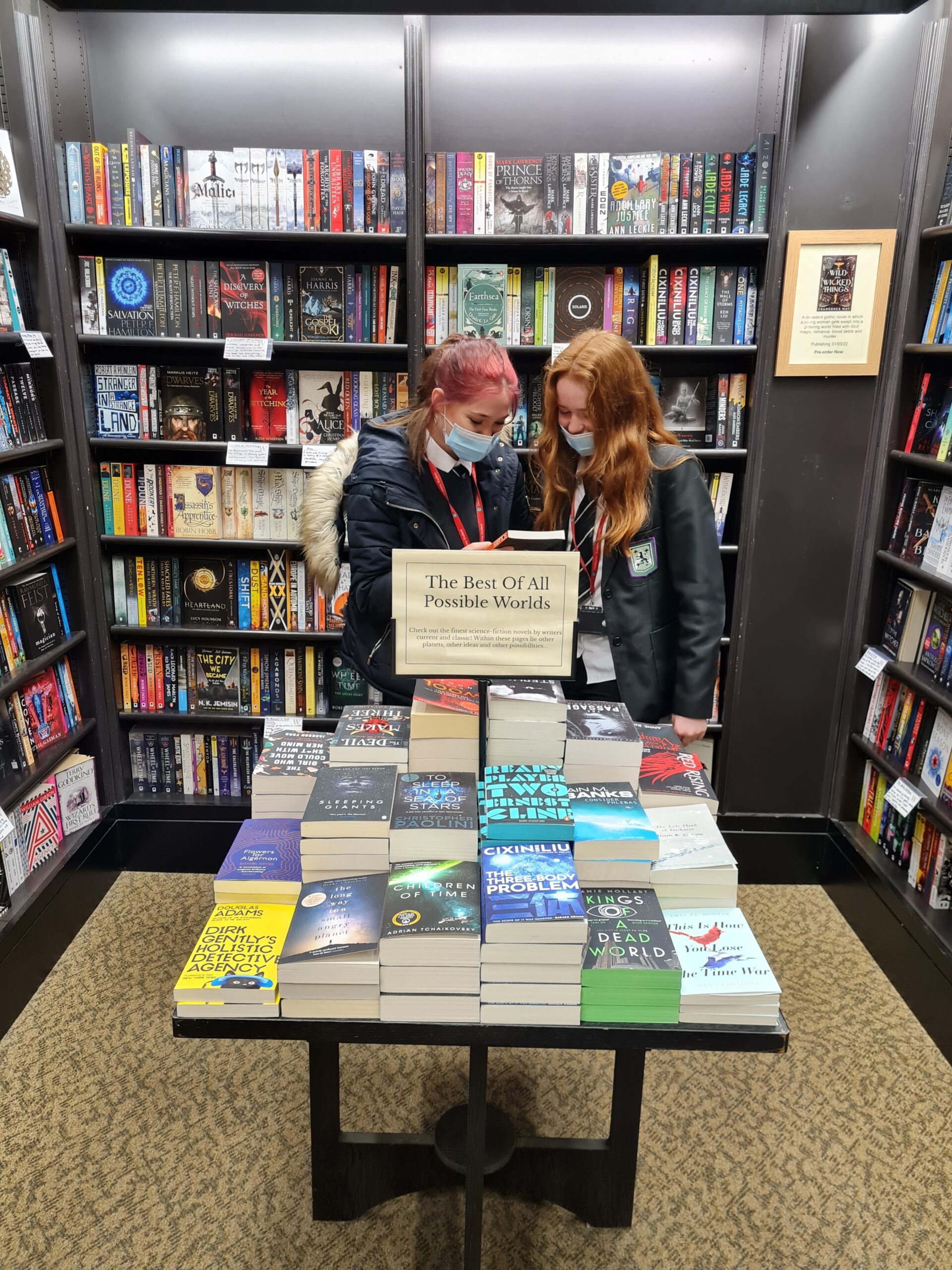 Trip to Waterstones Chellaston Academy