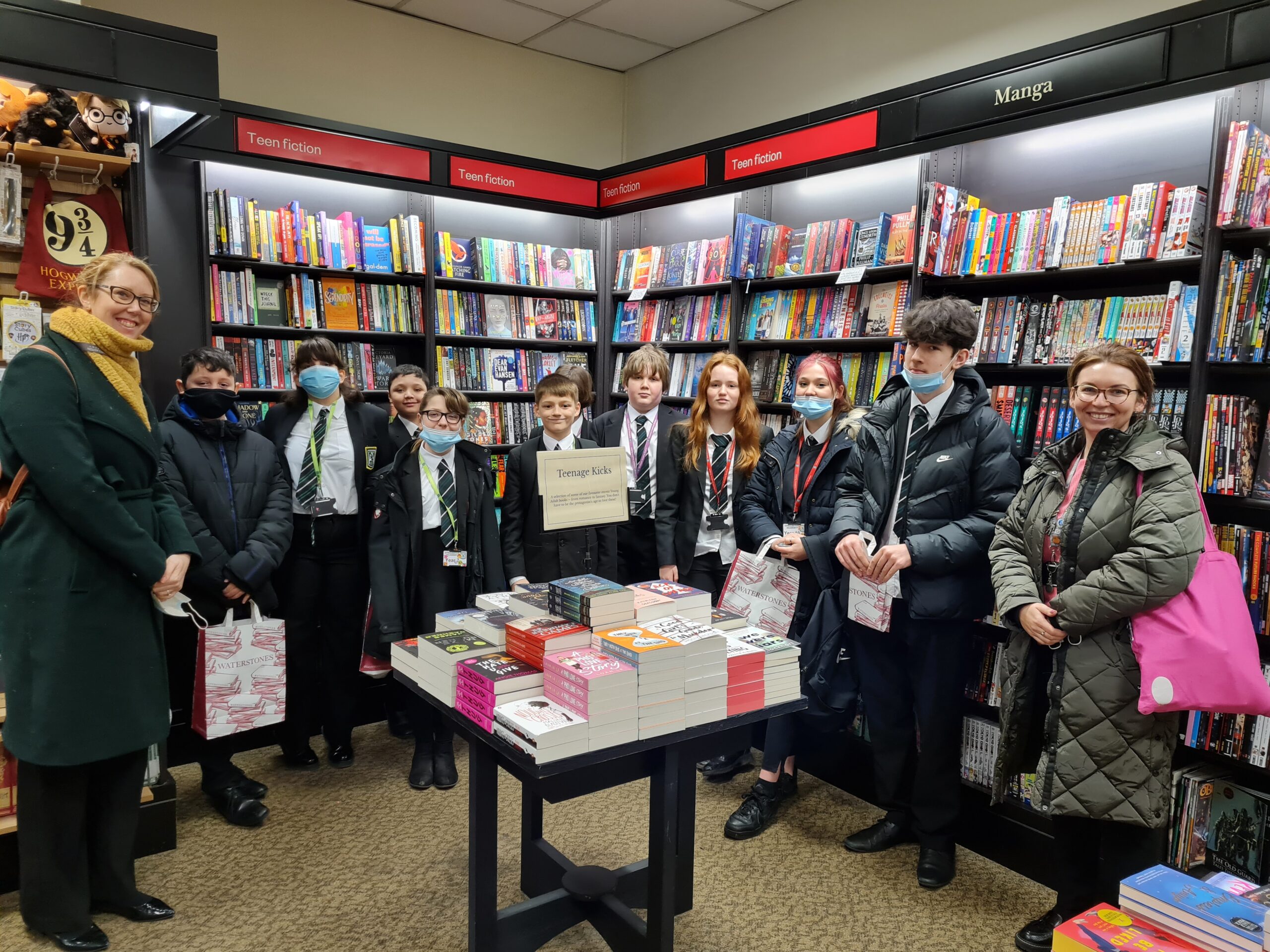 Trip to Waterstones Chellaston Academy